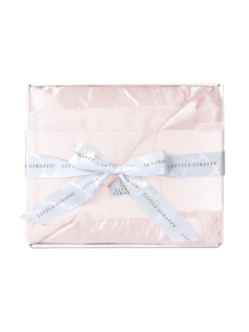 Little Giraffe - Luxe™ Baby Blanket: Pink / Unboxed