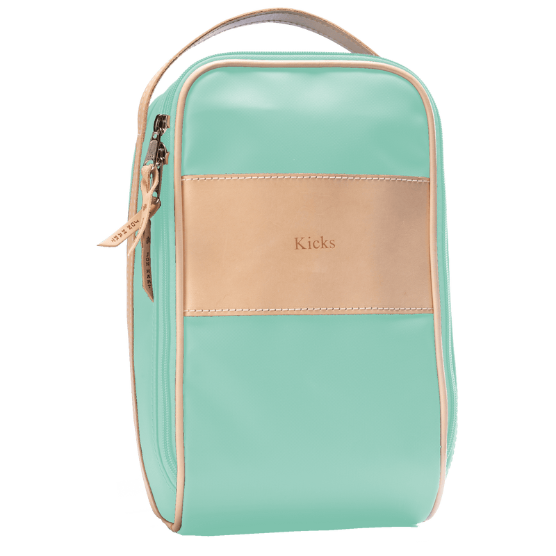 Jon Hart Design - Shoe Bag - Mint Coated Canvas