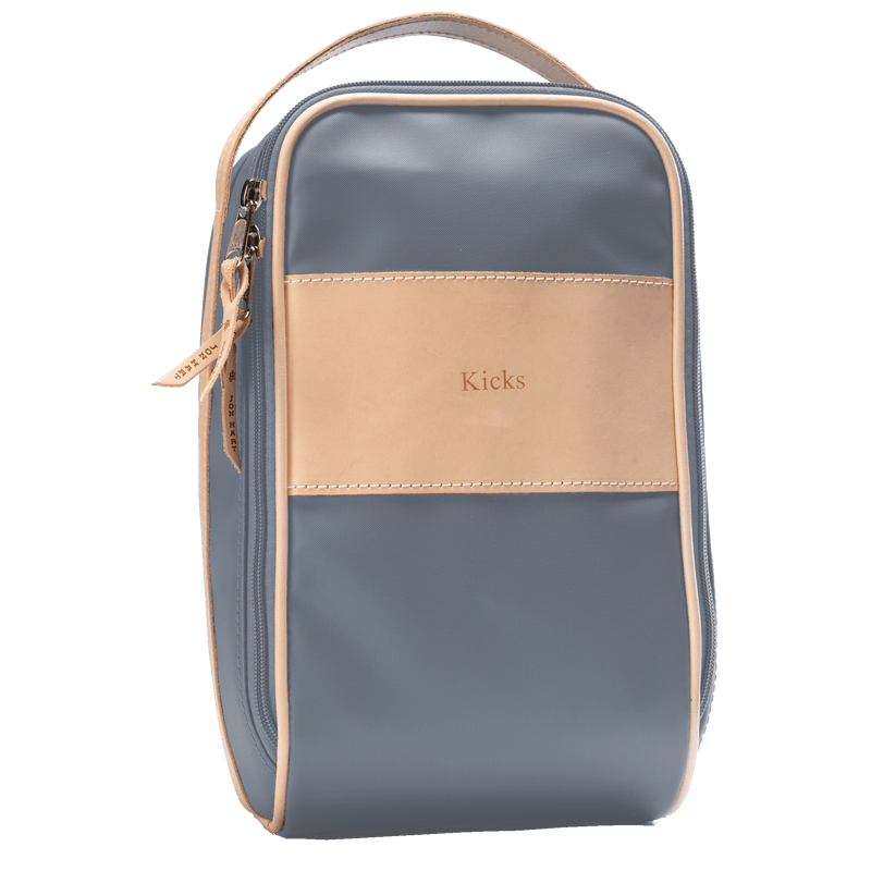 Jon Hart Design - Shoe Bag - Slate Coated Canvas