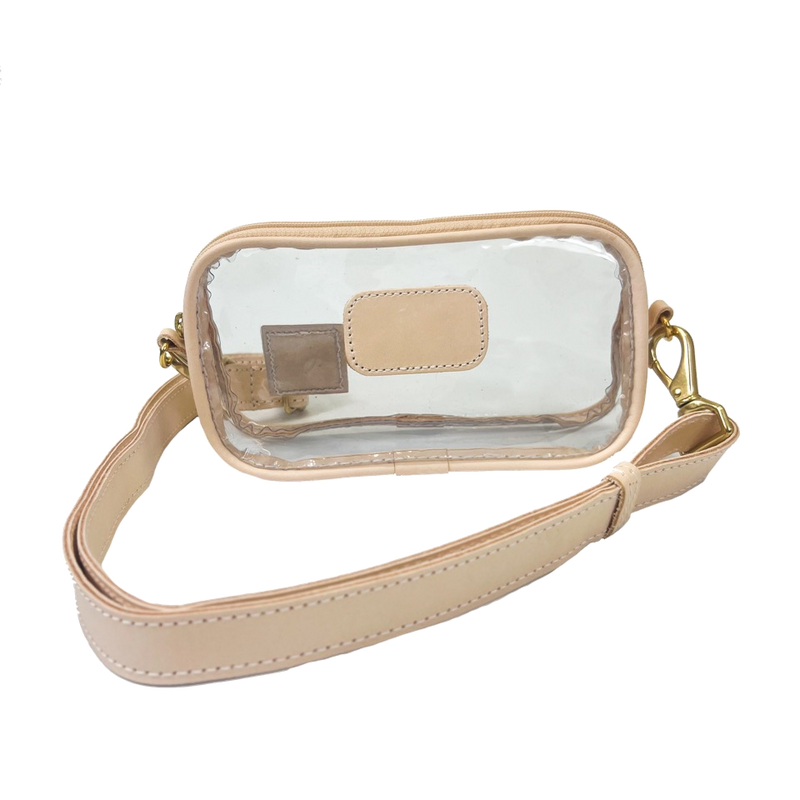 Jon Hart Design - Crossbody - Clear Crosslet - Natural