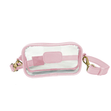 Jon Hart Design - Crossbody - Clear Crosslet - Blush Leather