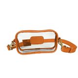 Jon Hart Design - Crossbody - Clear Crosslet - Orange