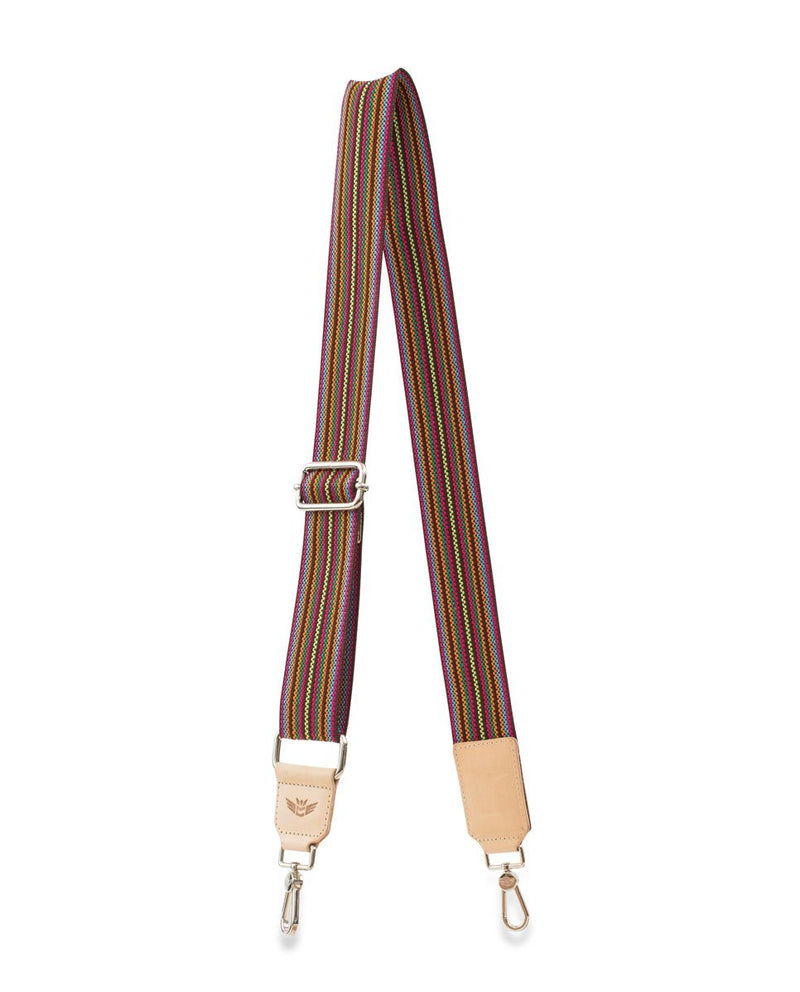 Consuela - Strap - Brown Webbing Crossbody