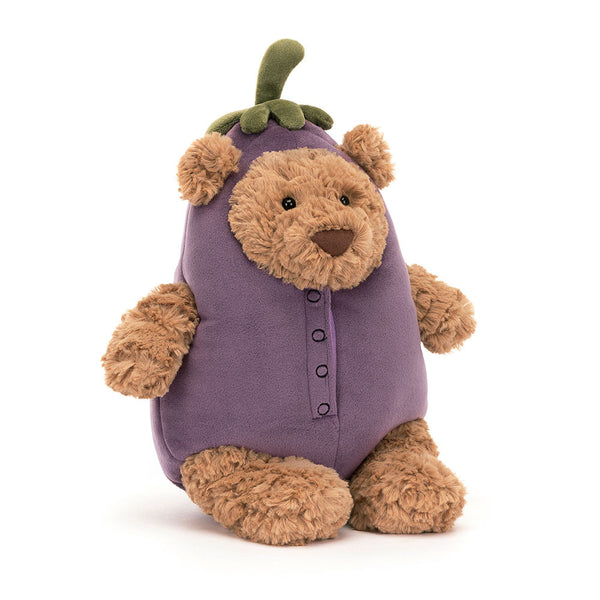 Jellycat - Plush - Bartholomew Bear Eggplant