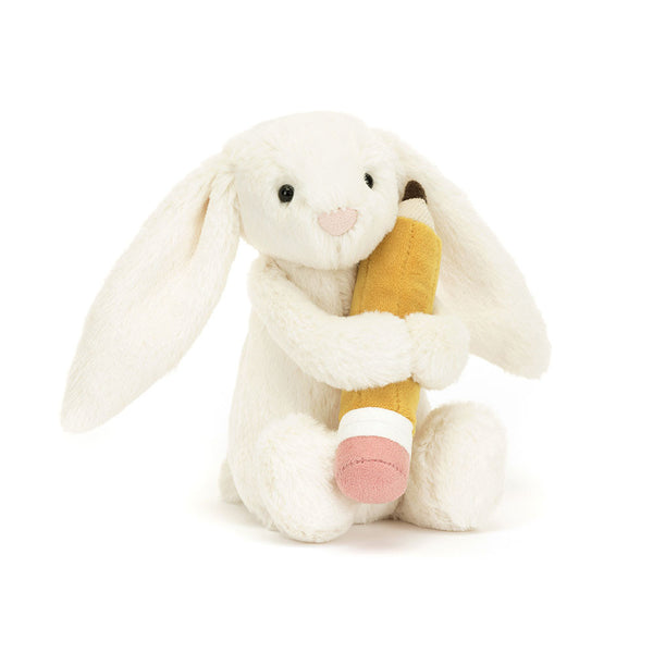 Jellycat - Plush - Bashful Bunny with Pencil