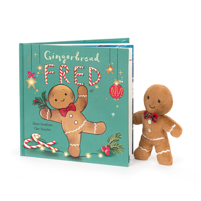 Jellycat - Book - Gingerbread Fred’