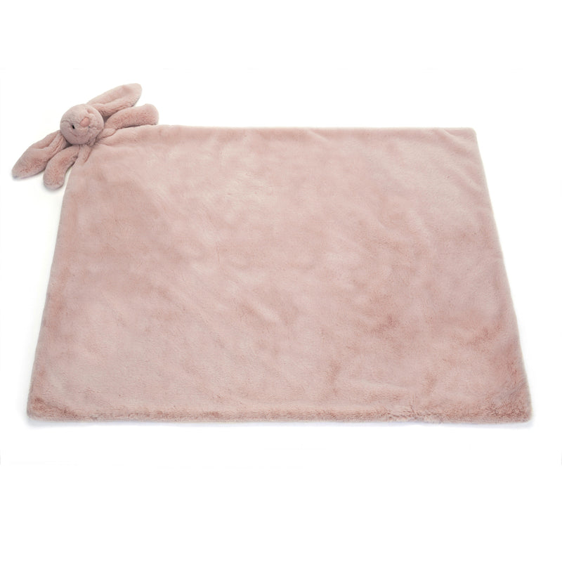 Jellycat - Plush - Bashful Luxe Bunny Rosa Blankie