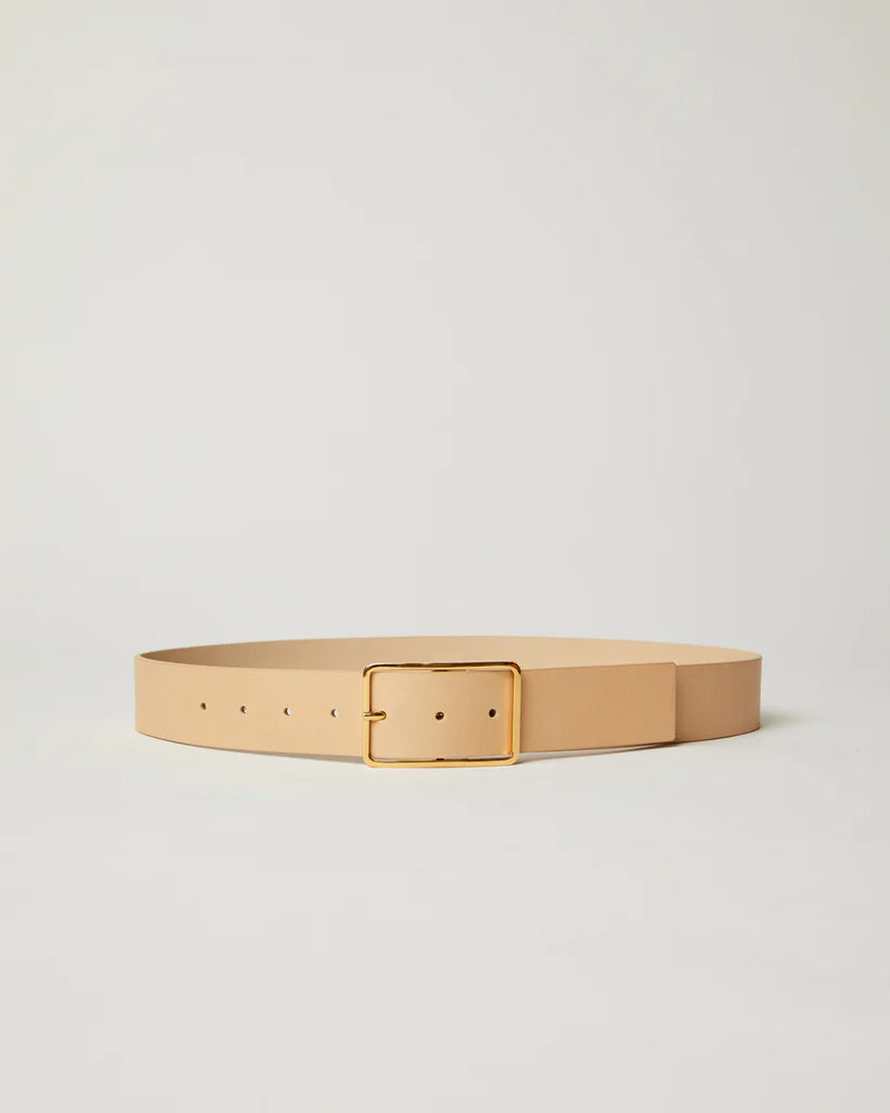 B-low the Belt - Milla Leather - l / Nude Gold