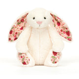 Jellycat - Plush - *new* Blossom Cream Bunny ?Berry’ (small)