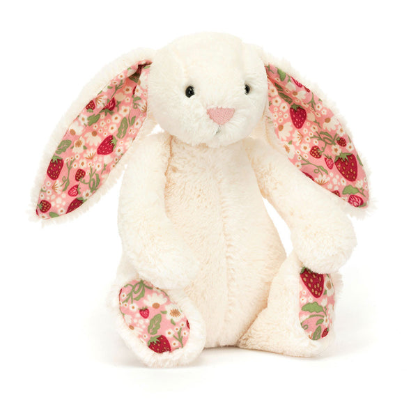 Jellycat - Plush - *new* Blossom Cream Bunny ?Berry’ (small)