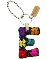 Consuela - Charm - Black Felt Alphabet Charm ?E’