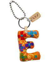 Consuela - Charm - Orange Felt Alphabet Charm ?E’