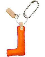 Consuela - Charm - Orange Felt Alphabet Charm ?L’