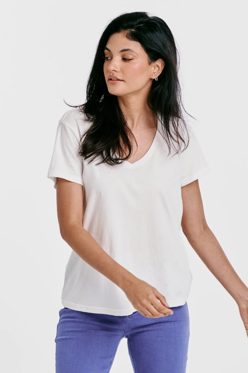 Dear John Denim - Madelyn Short Sleeve Jersey Tee - Xs