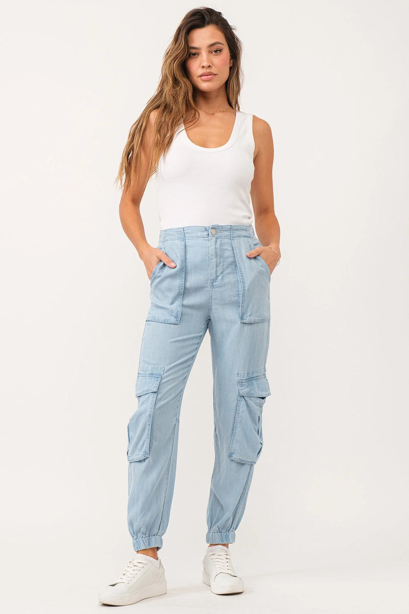 Dear John Denim - Sandy Super High Rise Ankle Trouse Pants