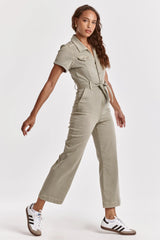 Dear John Denim - Riveter Color Denim Jumpsuit - Med