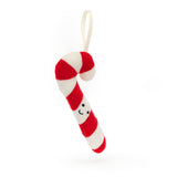 Jellycat - Plush - Festive Folly Candy Cane Ornament