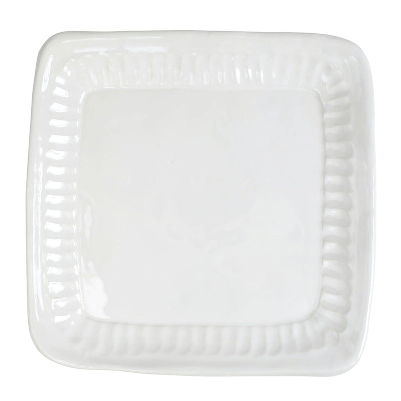 Vietri - Square Platters - Pietra Serena Platter - White