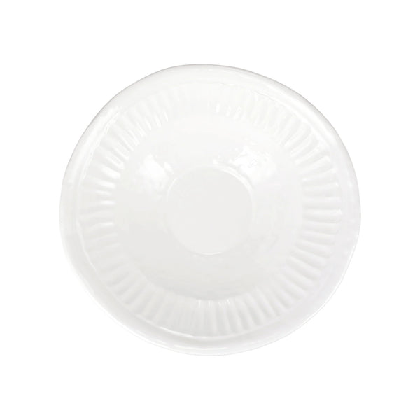 Vietri - Serving Bowls - Pietra Serena Medium Bowl - White