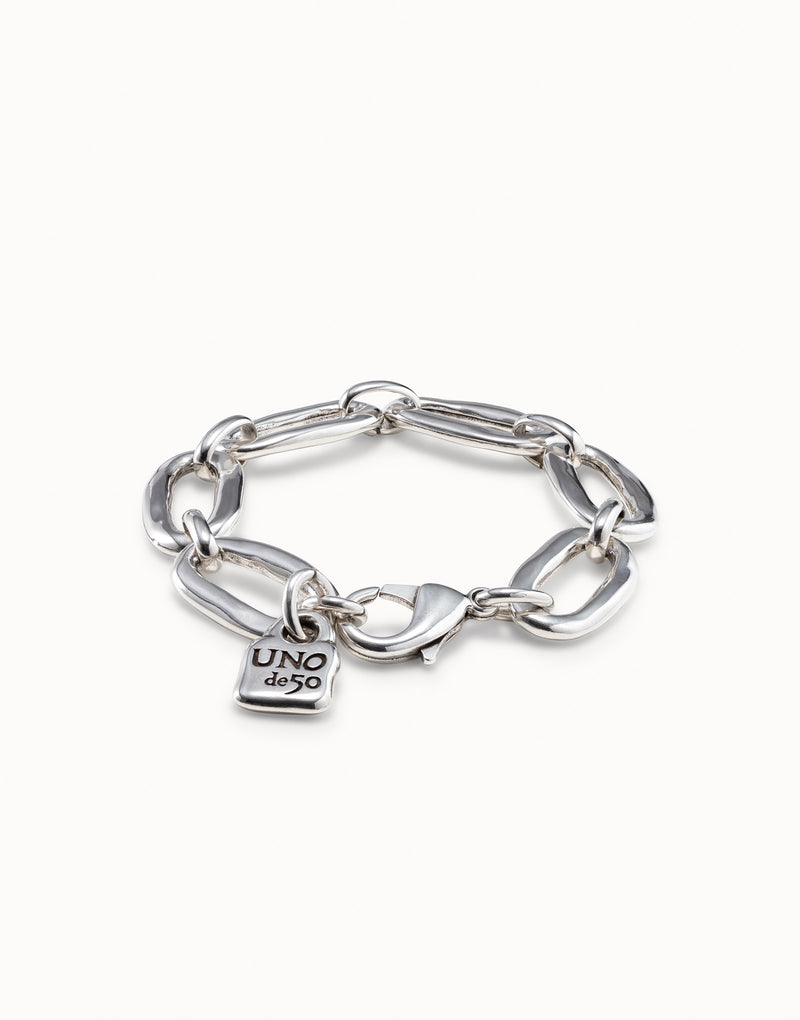 Uno De 50 - Sterling Silver-plated Bracelet