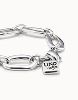 Uno De 50 - Sterling Silver-plated Bracelet