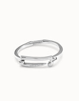 Uno De 50 - Sterling Silver-plated Elastic Bracelet