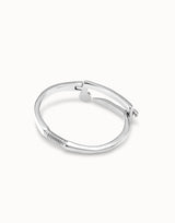 Uno De 50 - Sterling Silver-plated Elastic Bracelet