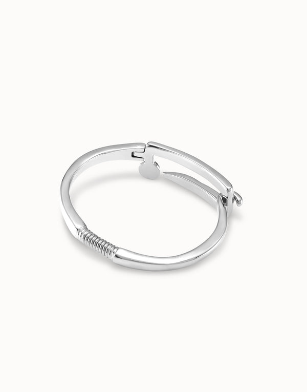 Uno De 50 - Sterling Silver-plated Bracelet With Visible