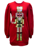 Queen of Sparkles - Dress - Red Martini Nutcracker Poof