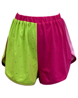 Queen of Sparkles - Pajama Shorts - Colorblock Nutcracker