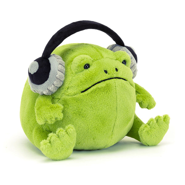 Jellycat - Plush - Ricky Rain Frog Headphones