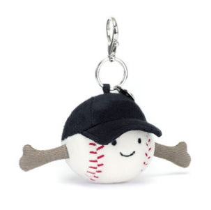 Jellycat - Plush - Baseball Bag Charm Amuseable