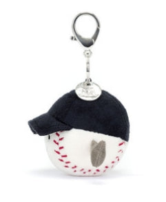 Jellycat - Plush - Baseball Bag Charm Amuseable