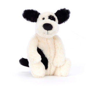 Jellycat - Plush - Bashful Black & Cream Puppy