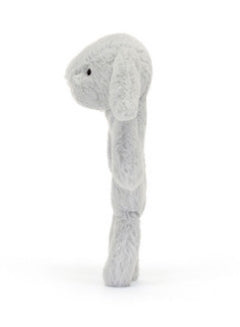 Jellycat - Plush - Bashful Grey Bunny Ring Rattle