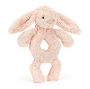 Jellycat - Plush - Bashful Blush Bunny Ring Rattle