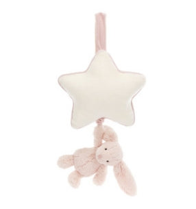 Jellycat - Plush - Bashful Blush Bunny Musical Pull