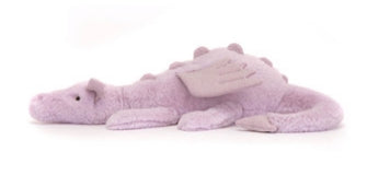 Jellycat - Plush - Lavender Dragon