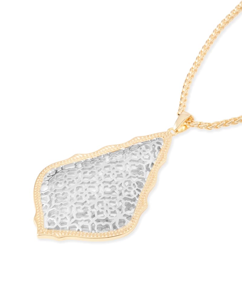 Aiden Gold Long Pendant Necklace Kendra Scott Julien s a Lifestyle Store