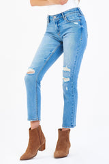 Dear John Denim - Jeans - Aiden High Rise Girlfriend Jeans