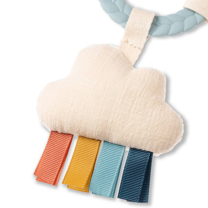 Itzy Ritzy - Bitzy Busy Ring™ Teething Activity Toy: Rainbow