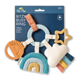 Itzy Ritzy - Bitzy Busy Ring™ Teething Activity Toy: Rainbow