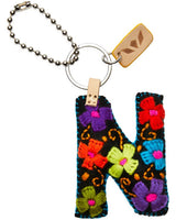 Consuela - Charm - Black Felt Alphabet Charm ?N’