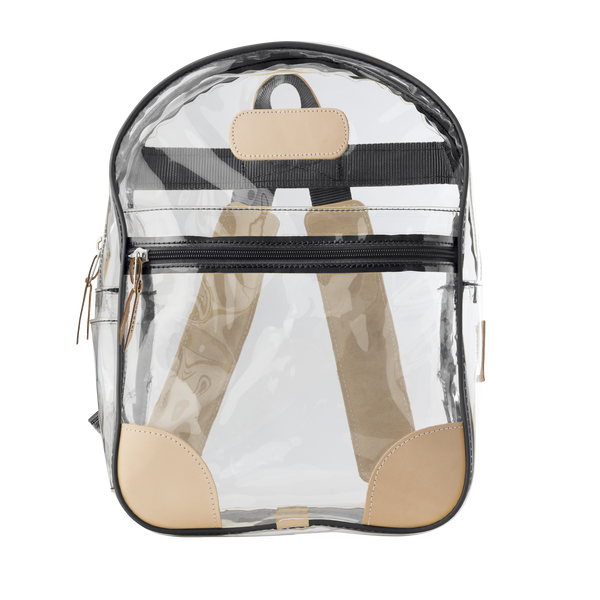 Designer clear backpacks best sale