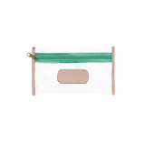 Jon Hart Design - Clear Pouch - Mint Webbing