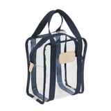 Jon Hart Design - Travel - Clear Shag Bag - Navy Webbing