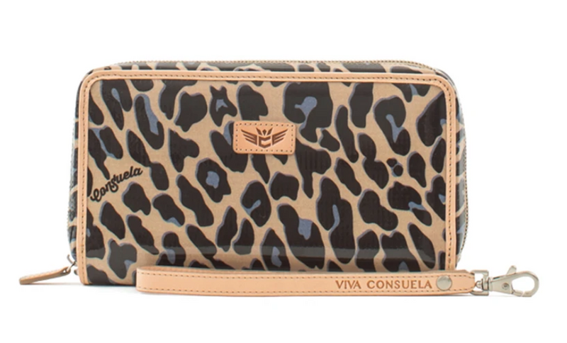 Consuela - Wristlet Wallet - Blue Jag