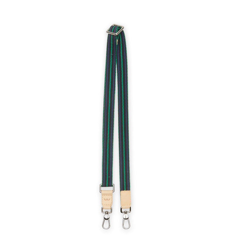 Consuela - Slim Crossbody Strap Wintergreen Webbing 1’’