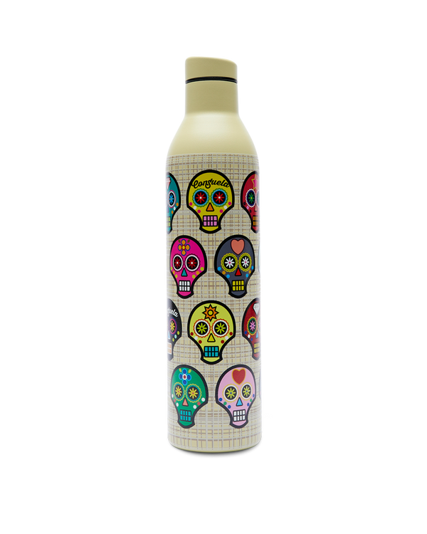 Consuela - Wine Bottle - Sugar Skulls