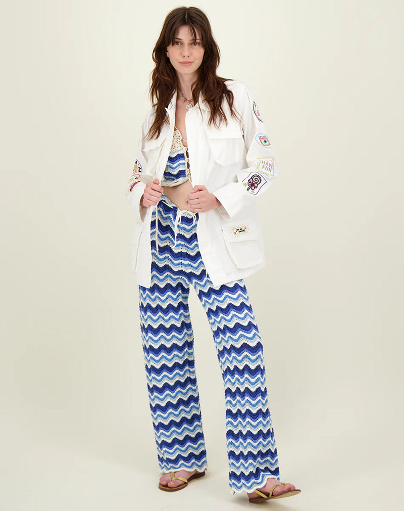 Me369 - Sloane Utility Embroidery Jacket